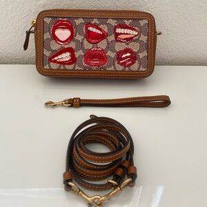 Limited Edition Coach x Tom Wesselmann Kira Crossbody bag